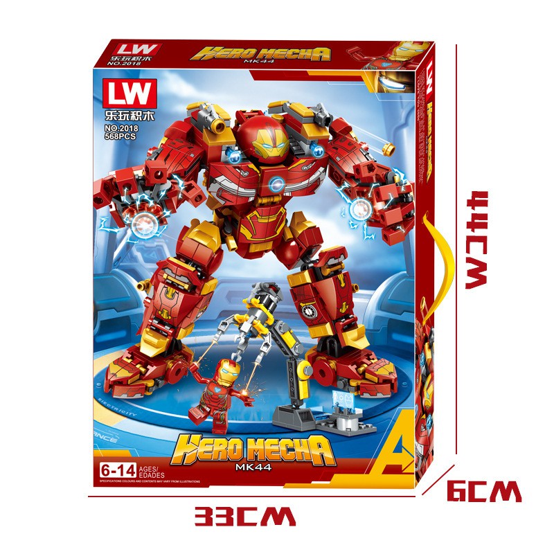 เลโก้จีน-lw-2018-ชุด-hulkbuster-mk44