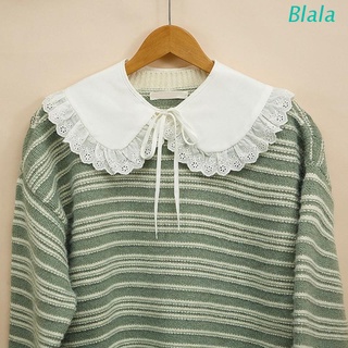 Blala สร้อยคอผ้าคลุมไหล่แต่งลูกไม้สไตล์ญี่ปุ่น