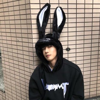 rabbit hoodie เสื้อฮู๊ดหูกระต่าย เสื้อฮู๊ดเกาหลี เสื้อกันหนาวเท่ๆเก๋ๆ