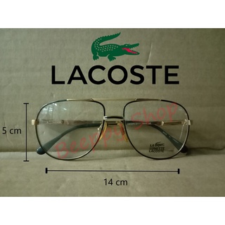 แว่นตา Lacoste รุ่น 727/1 F L93 แว่นตากันแดด แว่นตาวินเทจ แฟนชั่น แว่นตาผู้ชาย แว่นตาวัยรุ่น ของแท้