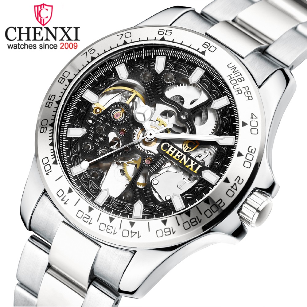 c-henxi-แบรนด์ชั้นนำนาฬิกาหรูผู้ชายธุรกิจอัตโนมัตินาฬิกาเรืองแสงกันน้ำวิศวกรรมนาฬิกา