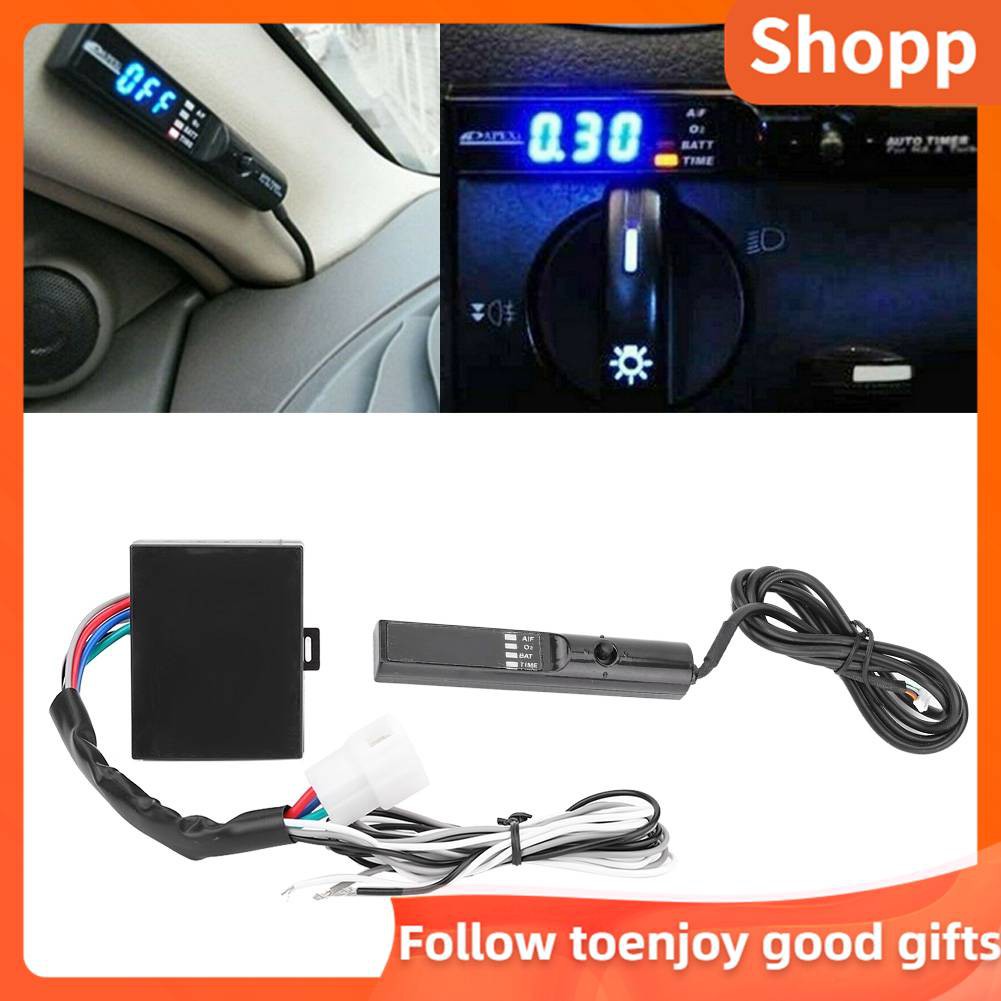 Universal Car APEXI ดัดแปลง 12V Auto Turbo Timer Control Kit จอแสดงผล ...