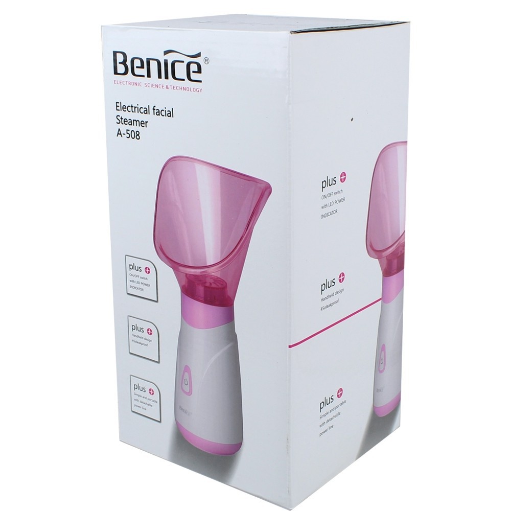 เครื่องพ่นไอน้ำใบหน้า-เครื่องอบไอน้ำใบหน้า-benice-a-508-electrical-facial-steamer-รุ่น-a-508-facial-benice-00c-j1