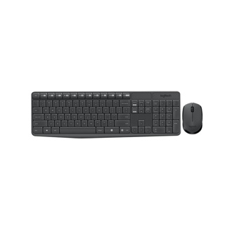 Logitech MK235 Wireless Combo (เมาส์ คีย์บอร์ด ไร้สาย ขนาดมาตรฐาน) คีย์แคป ไทย/อังกฤษ