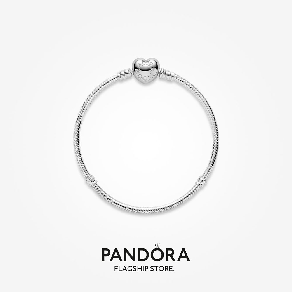 pandora-silver-bracelet-heart-padlock-double-dangle-bracelet-set-birthday-present-christmas-present-t925