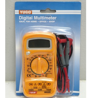 มัลติมิเตอร์ (Digital Multi meter) YUGO