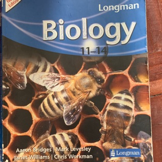 Longman biology book 11-14 มือ 2 ม2