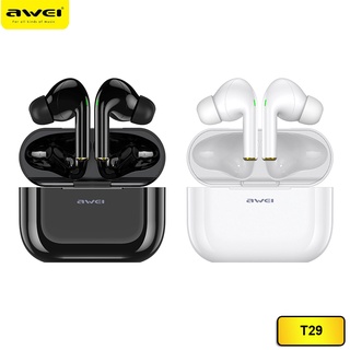 Awei T29 TWS Wireless Earphones Bluetooth Version5.0 With Noise Reduction, Bass Round Sound
