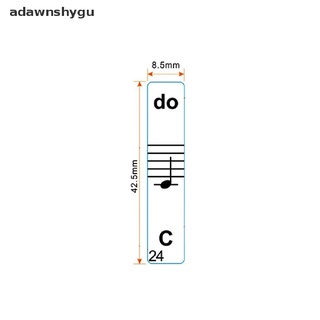 [adawnshygu] สติกเกอร์ PVC ใส 54 61 88 คีย์ สําหรับติดตกแต่งเปียโน คีย์บอร์ด