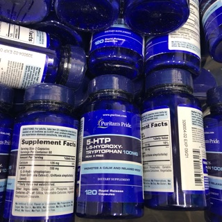 ภาพหน้าปกสินค้า17v21 แก้เครียด ซึมเศร้า ช่วยให้รู้สึกผ่อนคลาย 5-HTP 100mg 120 capsules Puritan\'s Pride ใหญ่สุดถูกสุดในไทย ที่เกี่ยวข้อง