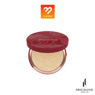 (กล่องแดง9g.) SRICHAND Super Coverage Foundation Powder SPF35 PA++++ ศรีจันทร์ แป้งพัฟผสมรองพื้น ขนาด 9 กรัม