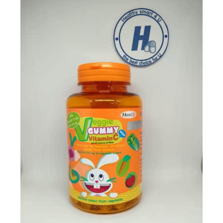 ภาพหน้าปกสินค้าMaxxlife Veggie Gummy vitaminC 48 ชิ้น แม็กไลฟ์ เวจจี้ กัมมี่ วิตามินซีผสมผัก เยลลี่ วิตามินซี จากร้าน healthsmart4u บน Shopee
