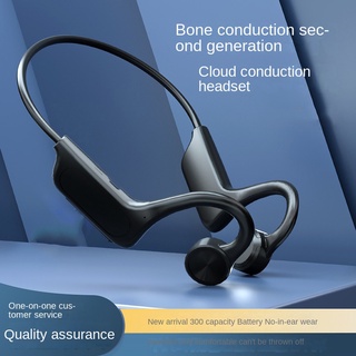 ภาพหน้าปกสินค้าของแท้100% หูฟังบลูทูธหูฟัง Bone conduction Air conductionหูฟังแขวนชุดหูฟังเพลง ที่เกี่ยวข้อง