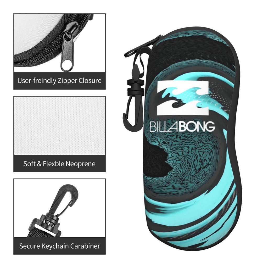 billabong-กระเป๋าเก็บแว่นตากันแดด-แบบนิ่ม-น้ําหนักเบา-มีซิป-อเนกประสงค์