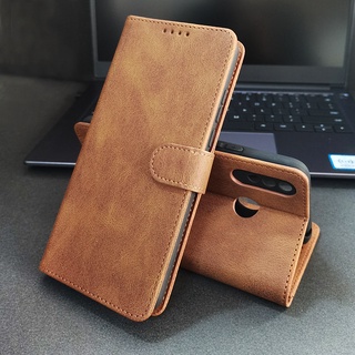 เคสสำ itel A56 Pro / itel A56 Case Leather Flip Magnetic Back Cover itel A56 Pro เคสฝาพับ มือถือแล