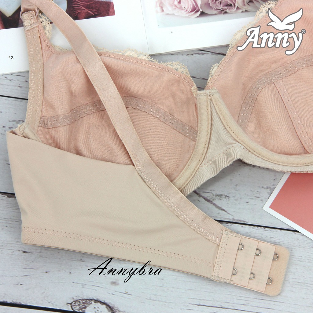 ชุดชั้นใน-anny-รุ่น1207-คัพb-เสื้อใน-บราเสริมโครง-ฟองบาง2mm-มี-2ตะขอ-ปรับ3ระดับ-สายบ่าปรับระดับได-ถอดไม่ได้