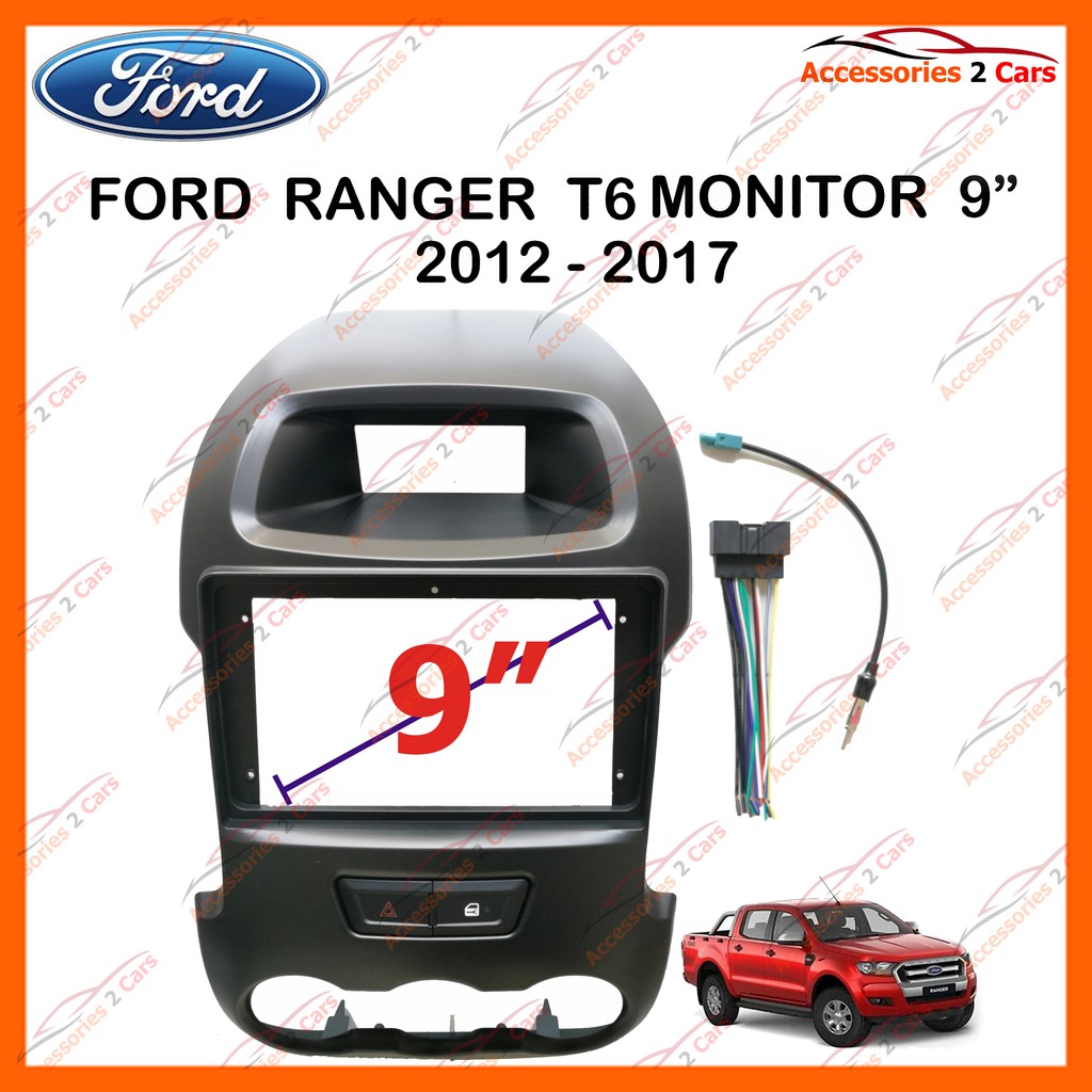 หน้ากากวิทยุ-ford-ranger-t6-จอ-9-รถปี-2012-2016-black-fr-080n