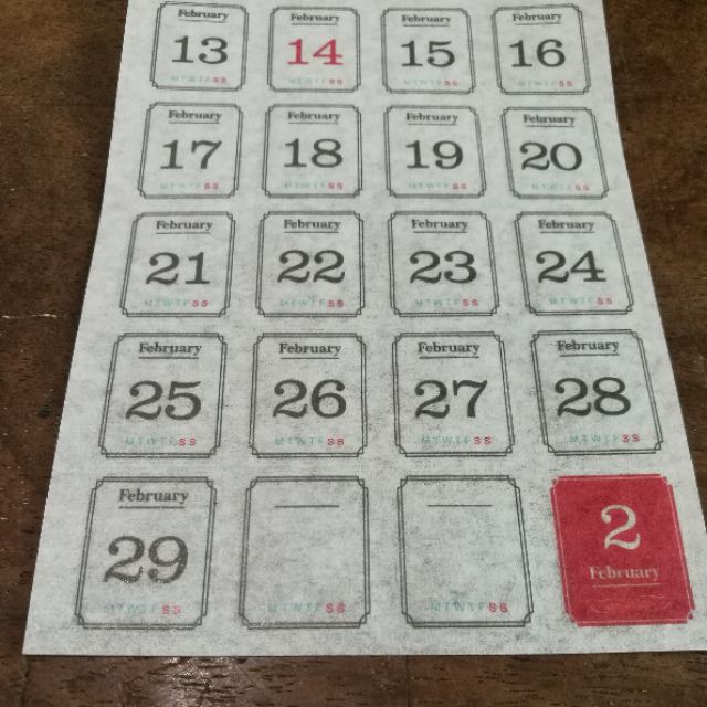 สติ๊กเกอร์-365-days-12-แผ่น-12-เดือน