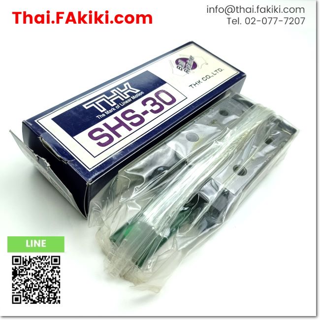 พร้อมส่ง-a-unused-shs30r1ssm-linear-guide-ตลับลูกปืนแบบรางเลื่อน-สเปค-60x100x40mm-thk-66-002-712