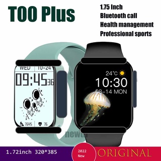 ภาพหน้าปกสินค้าT100 Plus นาฬิกาข้อมืออัจฉริยะหน้าจอ 1.75 นิ้ว 7 นิ้ว ซึ่งคุณอาจชอบราคาและรีวิวของสินค้านี้