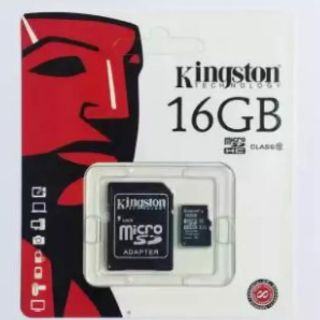 ภาพหน้าปกสินค้าKingston Memory Card Micro SD SDHC 16 GB Class 10 คิงส์ตันเมมโมรี่การ์ด 16 GB Kingston ที่เกี่ยวข้อง