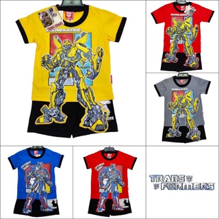 ชุดเด็ก เสื้อ+กางเกง ทรานส์ฟอร์เมอร์ส Transformers (ลิขสิทธิ์)