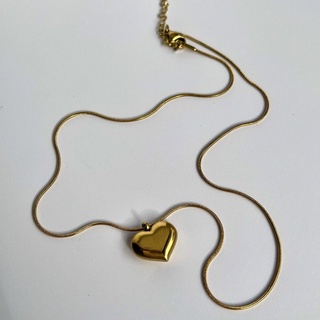 CHURMO.OFFICIAL - heart pendent necklace