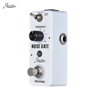 เอฟเฟคกีตาร์อลูมิเนียมอัลลอย Rowin Noise Gate Effect Pedal 2 โหมด True Bypass