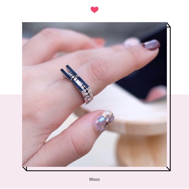•Cubism ring •stainless steel | Shopee Thailand