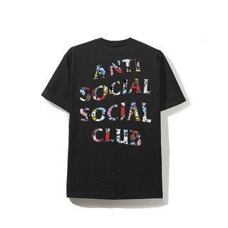 [ของแท้ 100%] เสื้อยืด ASSC X BT21 Collab - Blended Black Tee แฟชั่น