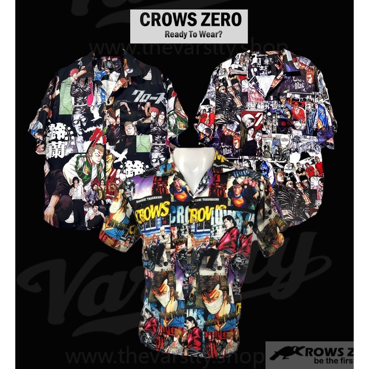 เสื้อฮาวาย-โบยะ-crows-worst-อีกา-แถมฟรี-แมส