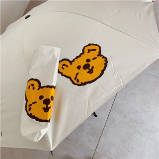 Bear Umbrella♡ ร่มพับเก็บได้ กันแดด กันUV กันฝน