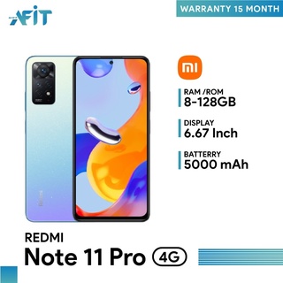 ภาพหน้าปกสินค้าXiaomi Redmi Note 11 Pro 4G (8+128GB) สมาร์ทโฟนกล้องเทพ 108MP หน้าจอ120Hz FHD+ AMOLED DotDisplay // ประกันศูนย์ 15 เดือน ที่เกี่ยวข้อง