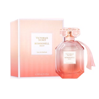 สินค้า Victoria\'s Secret Bombshell Beach EDP 100 ml. กล่องซีล ป้ายไทย พร้อมถุง