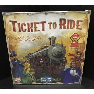 (พร้อมส่ง) บอร์ดเกมส์จีน Ticket to ride งานพรีเมี่ยม ภาษาอังกฤษ ENG ver.