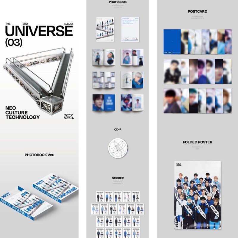 ภาพหน้าปกสินค้า💙 [พร้อมส่ง] อัลบั้ม NCT 2021 - The 3rd Album [Universe] 🪐 จากร้าน seesom_kpop บน Shopee