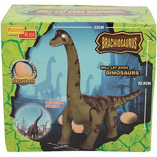 Double B Toys โมเดล ไดโนเสาร์จำลอง 3มิติ คละสี 3D Dinosaur walking toys ออกไข่ เดินได้ มีเสียง มีไฟ และเครื่องฉายภาพ