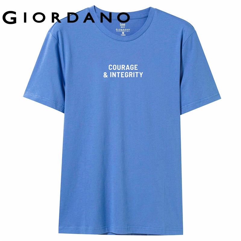 giordano-men-เสื้อยืดแขนสั้นคอกลม-สกรีนลวดลายข้อความ-free-shipping-92097630-bcfa