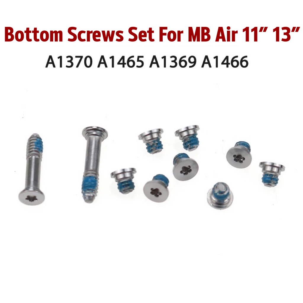 Bottom Screws Set MacBook Air/Pro 11” 12” 13