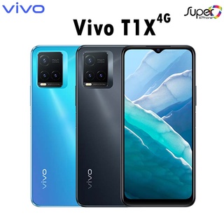 สินค้า vivo T1x 4G(Ram4/64GB) กว้าง 6.58 นิ้ว หน้าจอ 90 เฮิรตซ์(By Shopee  SuperTphone1234)