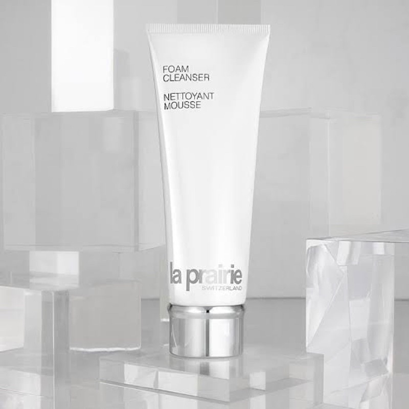 สินค้าเคาเตอร์แท้-la-prairie-foam-cleanser-โฟมล้างหน้าสะอาดผิวใส-นุ่มละมุน