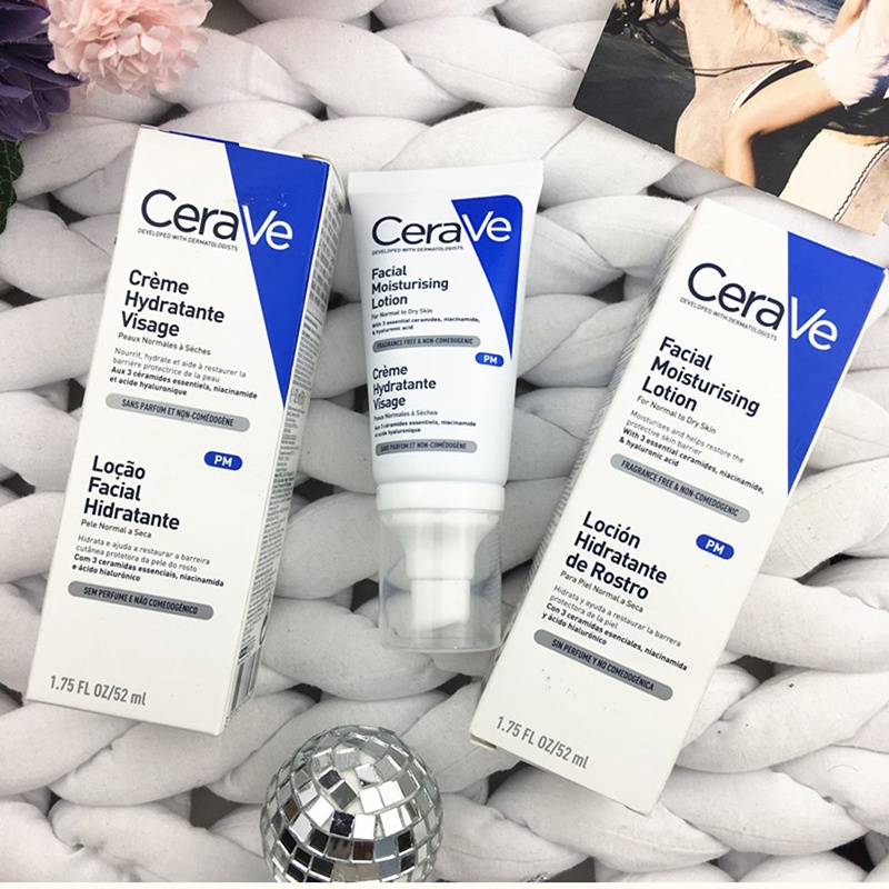 มีสินค้าในไทย-cerave-pm-facial-moisturizing-lotion-52-ml-ของแท้100