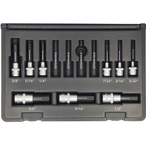 ส่งฟรี-ชุดบ๊อกซ์เดือยโผล่-หัวหกเหลี่ยม-แบบ-prohold-bondhus-socket-bit-set-made-in-usa-30299