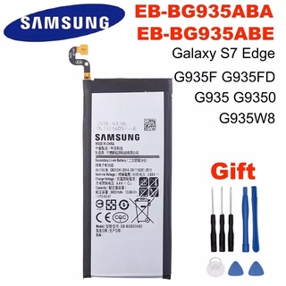 EB-BG935ABE EB-BG935ABAแบตเตอรี่เดิมสำหรับSamsung Galaxy S7 Edge G935 G9350 G935F G935FD G935W8แบตเตอรี่S7 Edge 3600MAh