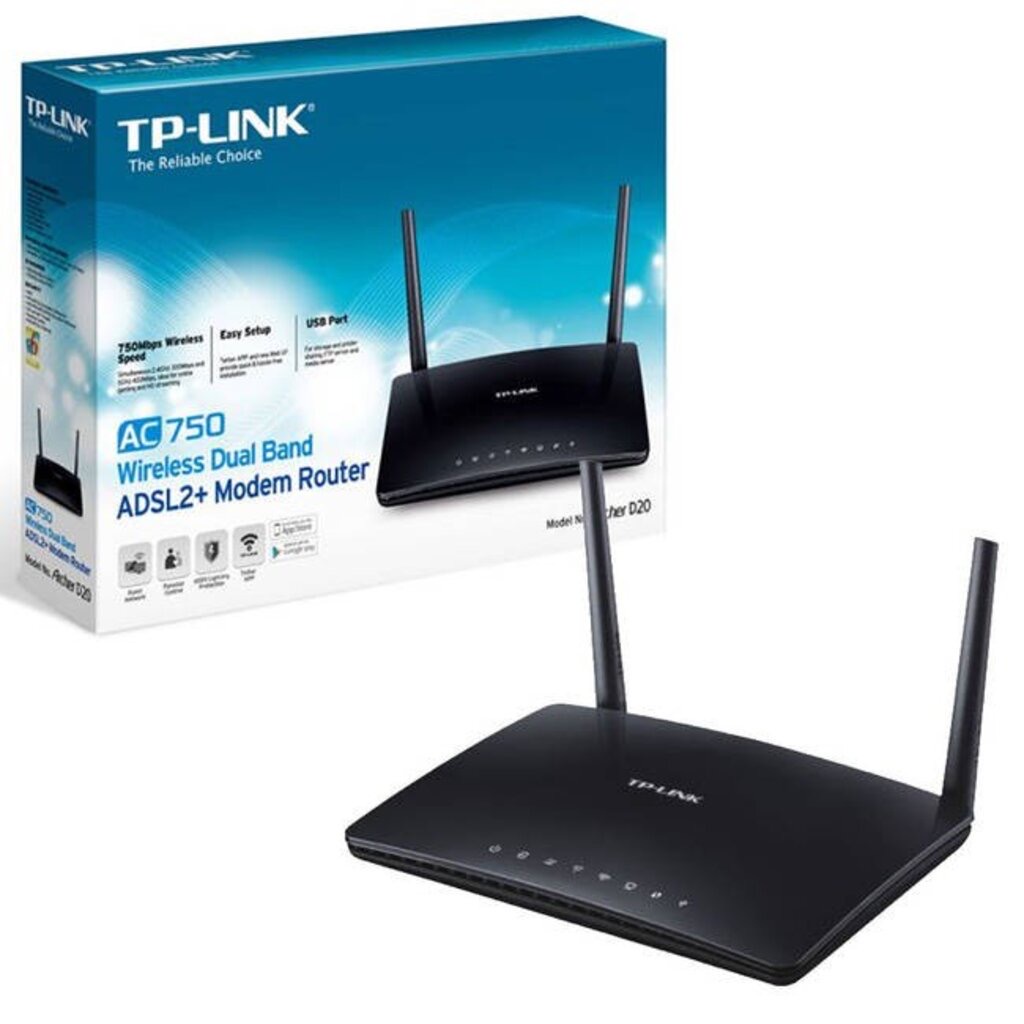 เราเตอร์-tp-link-archer-d20-ac750-wireless-dual-band-adsl2-modem-router