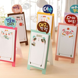 สติ๊กเกอร์ memo pads สไตล์เกาหลี