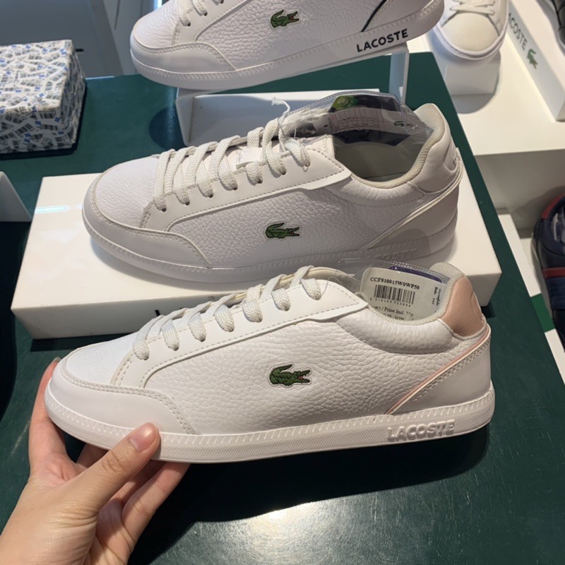 lacoste-100-ของผู้หญิง-sz-36-40eur-รุ่นจรเข้นูนหนังลาย-ของแท้-จากช็อป-หนังแท้นะคะ-มีป้ายและกล่องครบ-สวยคอนเฟิร์ม