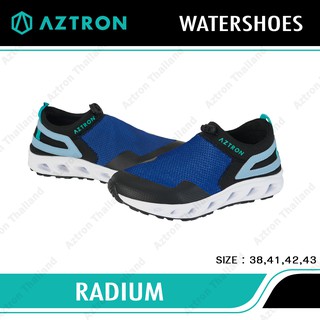 Aztron Water Shoes Radium Foot รองเท้าสำหรับนักกีฬาทางน้ำ แห้งเร็ว เบาสบาย พื้นรองเท้าระบายน้ำ ระบายอากาศได้ดี