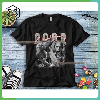 เสื้อยืดคอกลม พิมพ์ลายโปสเตอร์ Marvel Gorr Portrait Gorr The God Butcher Thor Love And Thunder สําหรับผู้ชาย