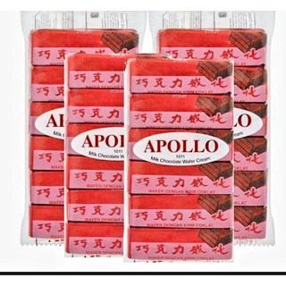 Apollo-chocolate/ช็อคแดง/4แพ็ค48ชิ้น